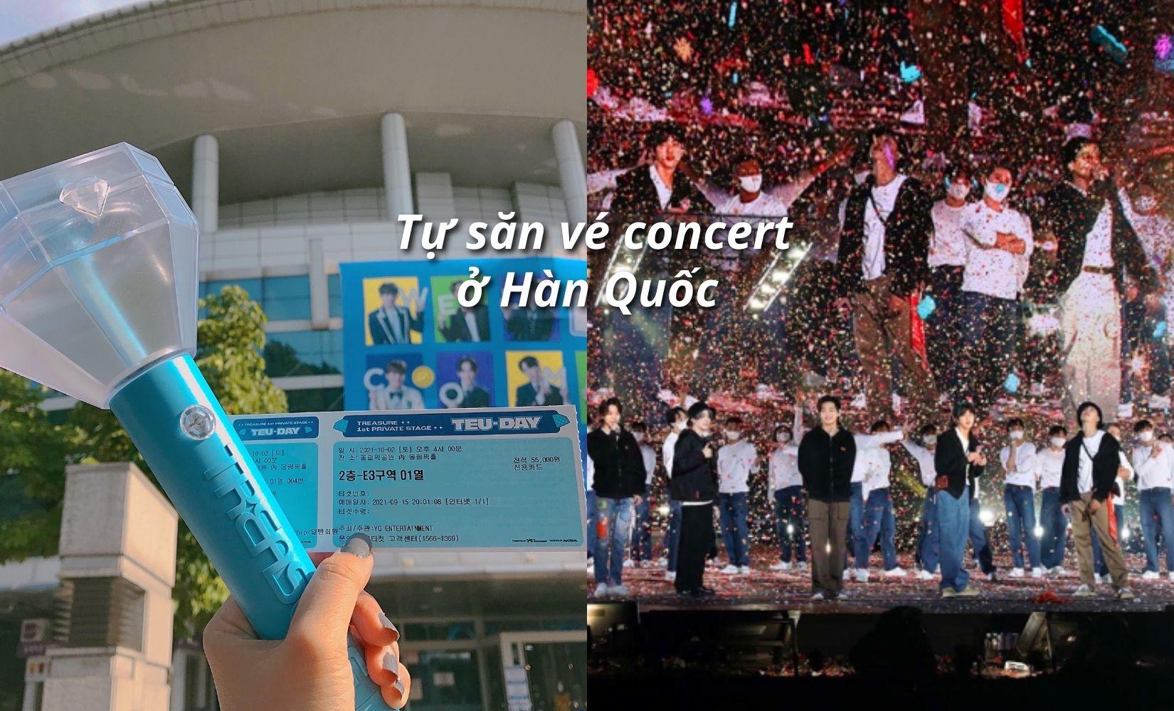 Tổng hợp bí kíp tự mua vé concert ở Hàn: Đảm bảo không bao giờ trượt! 