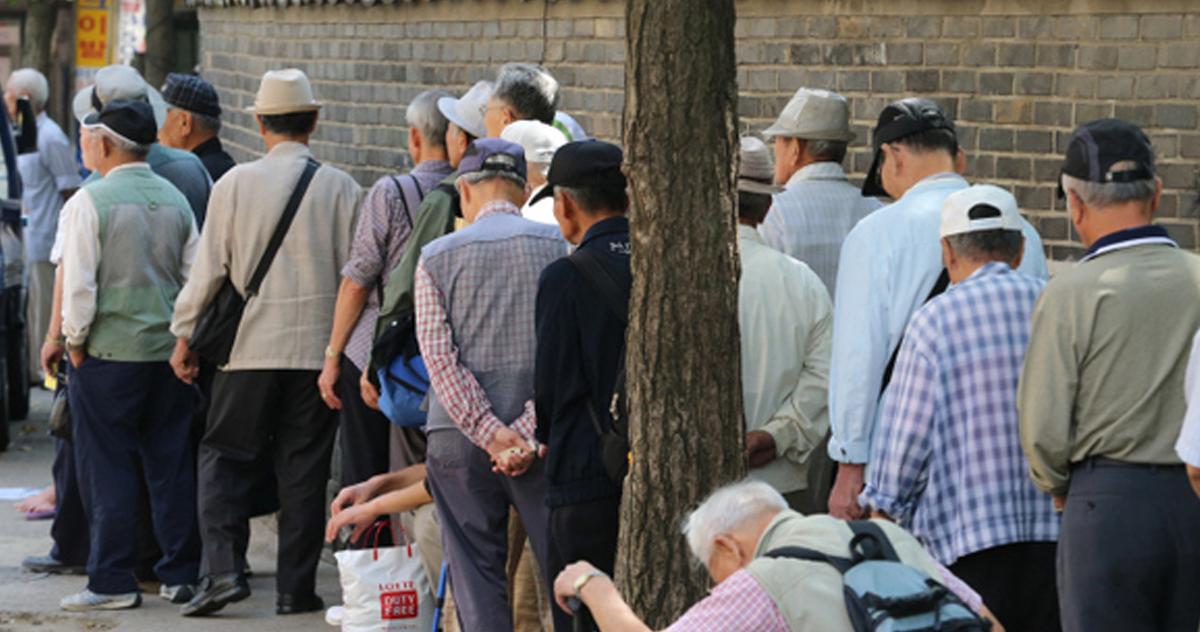 韓國人口數第一次出現負增長