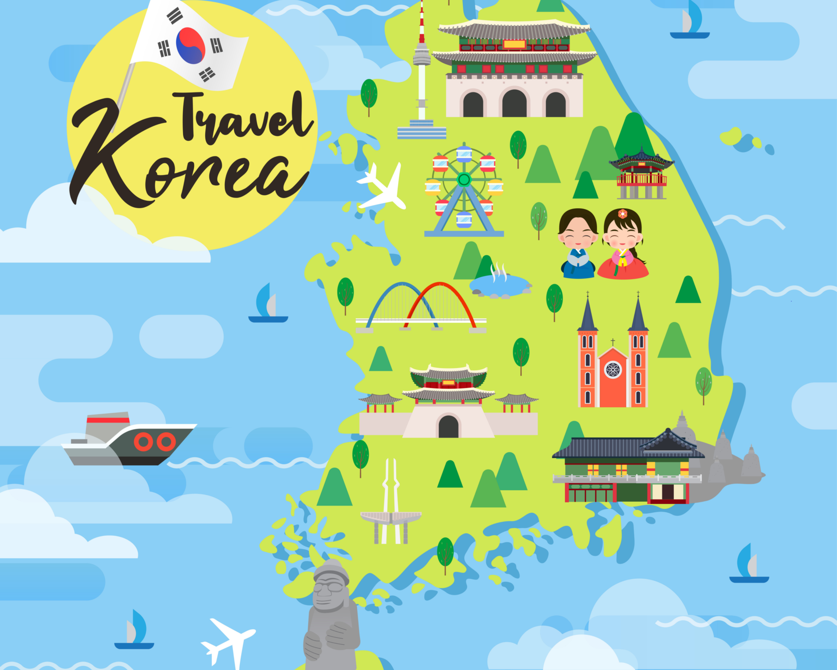 韓国文化、韓国の結婚式、韓国の占い、サジュ、韓国占いカフェ、韓国のカフェ、韓国人、韓国地図、ウリナラ