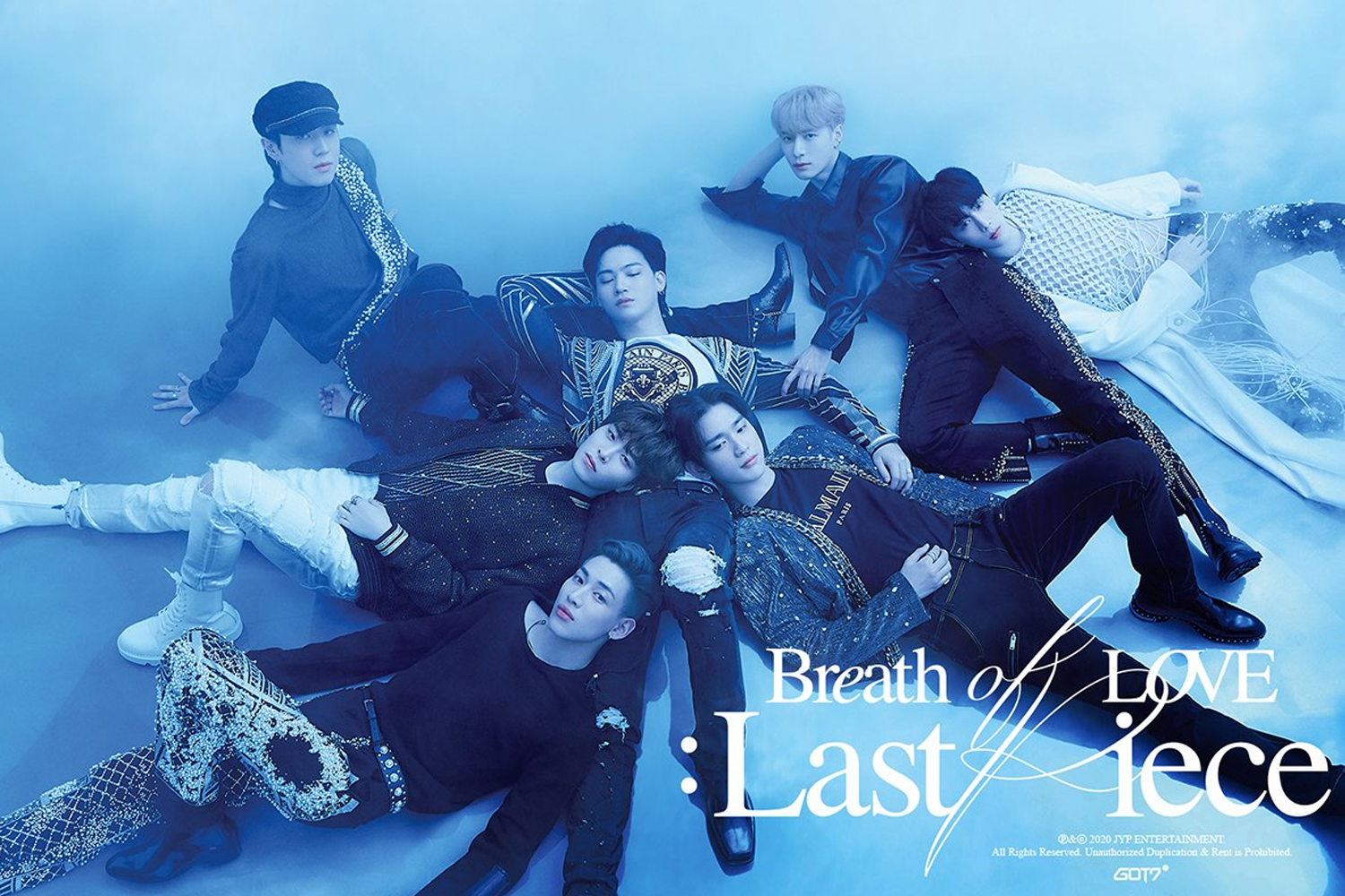 GOT7 trong bộ ảnh quảng bá album 'Breath of Love: Last Piece'