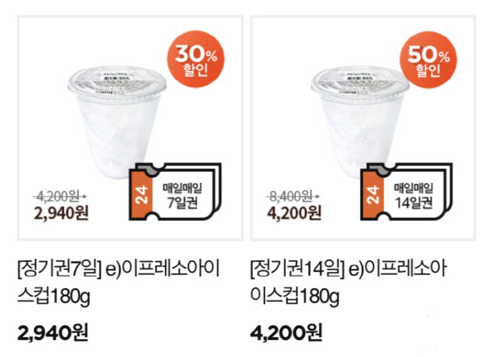 韓国、韓国カフェ、韓国コーヒー、韓国コンビニ、コンビニ、コンビニカフェ、セブンカフェ、コンビニコーヒー、アイスカップ、氷カップ、韓国飲料