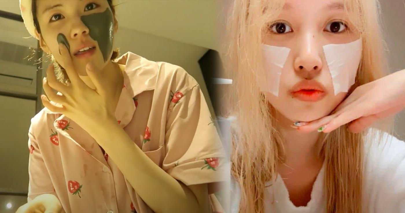 ผลิตภัณฑ์บำรุงผิวและการดูแลเพื่อผิวสวยใสที่มีจำหน่ายในร้านค้าเครื่องสำอางยอดนิยมในเกาหลี.