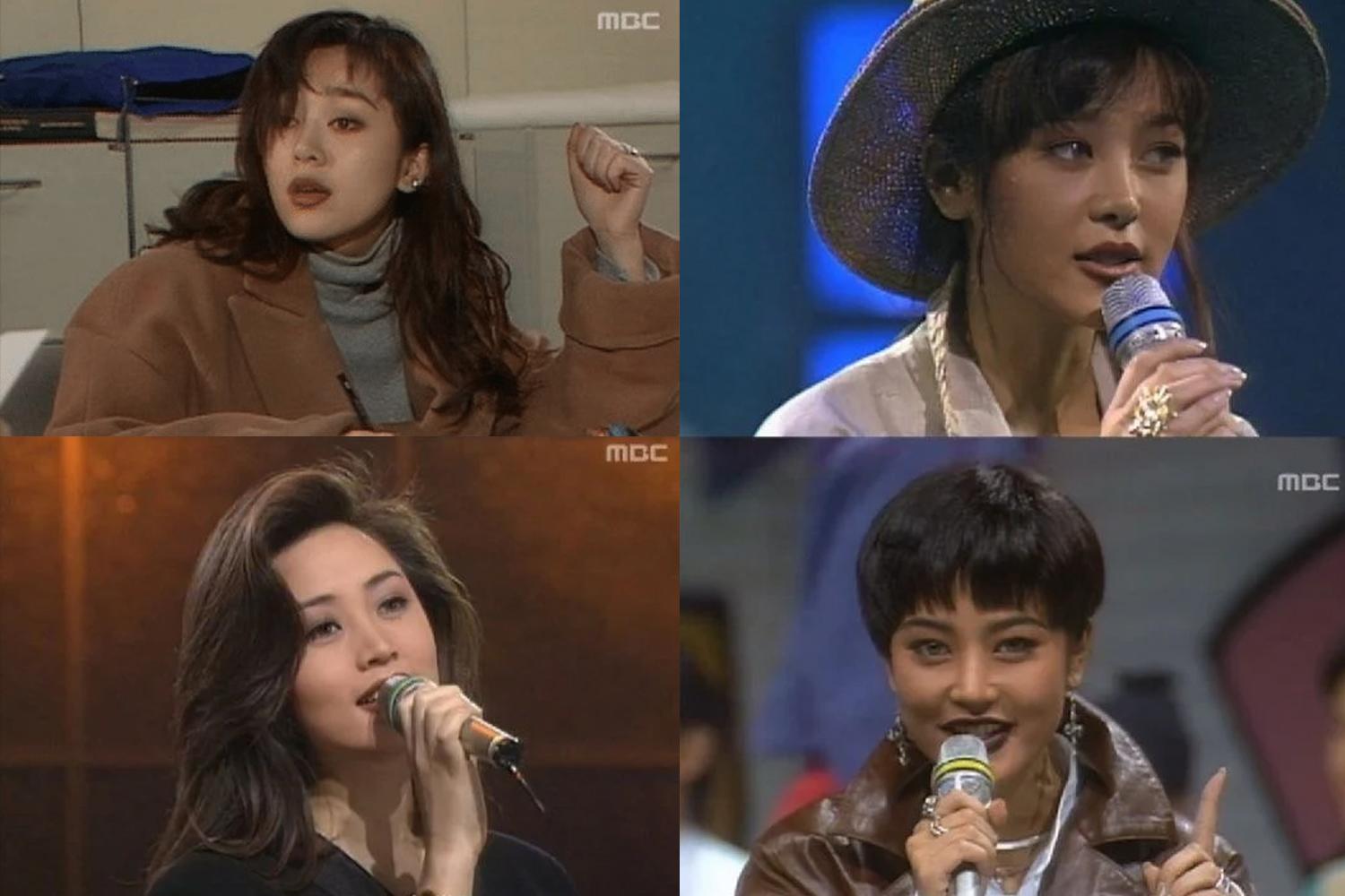 90年代的韓國歌手和偶像以健康膚色展示令人驚艷的舞台風格。