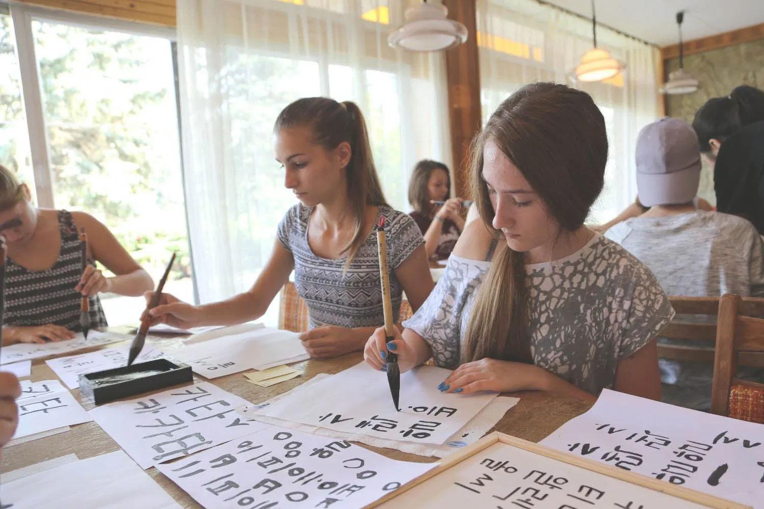 ที่เกาหลีมีกิจกรรมสำหรับชาวต่างชาติค่อนข้างมาก