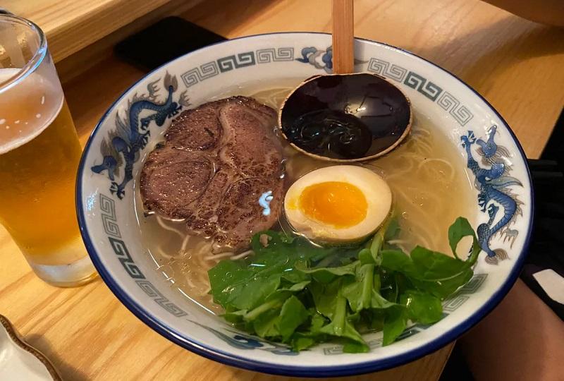 korea, seoul station restaurant yuzu ramen