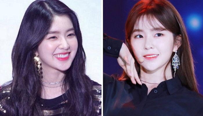 韓國女星Red Velvet的Irene展示不同髮型。