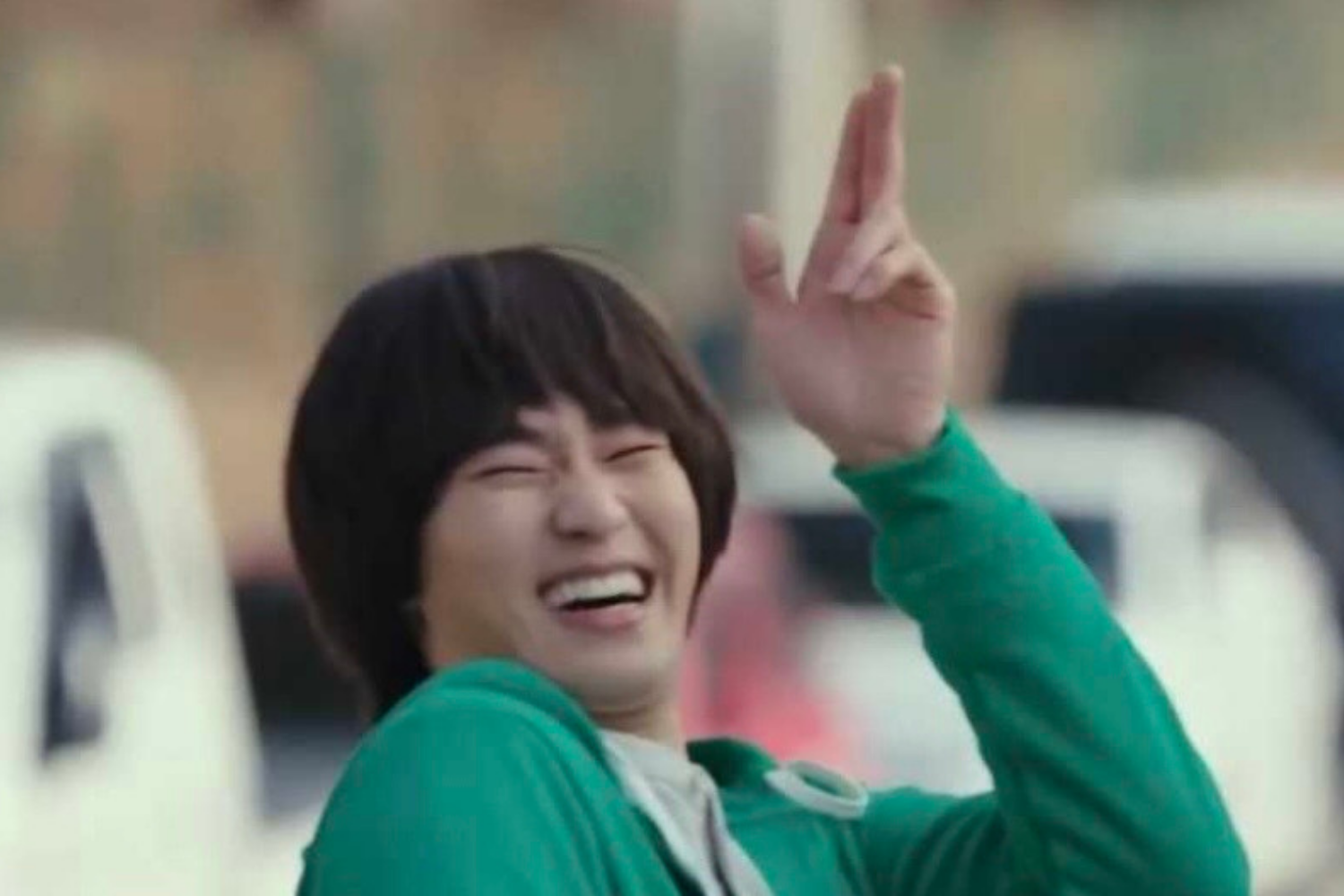 Kim Soo-hyun playing a North Korean spy in Crash Landing On You