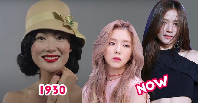 เปรียบเทียบทรงผมของเกาหลี 100 ปีก่อนกับปัจจุบัน