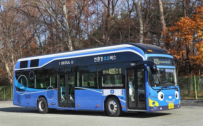 hydrogen power bus seoul