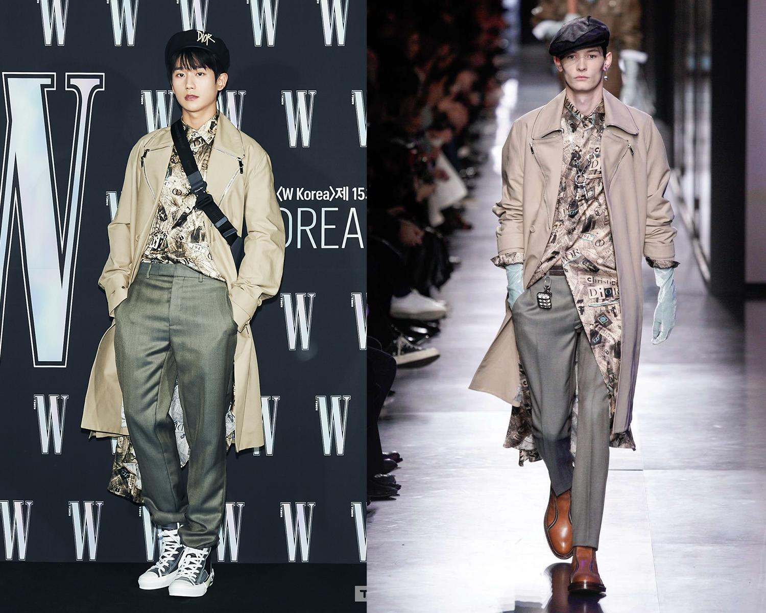 thời trang hàn quốc jung hae in dior