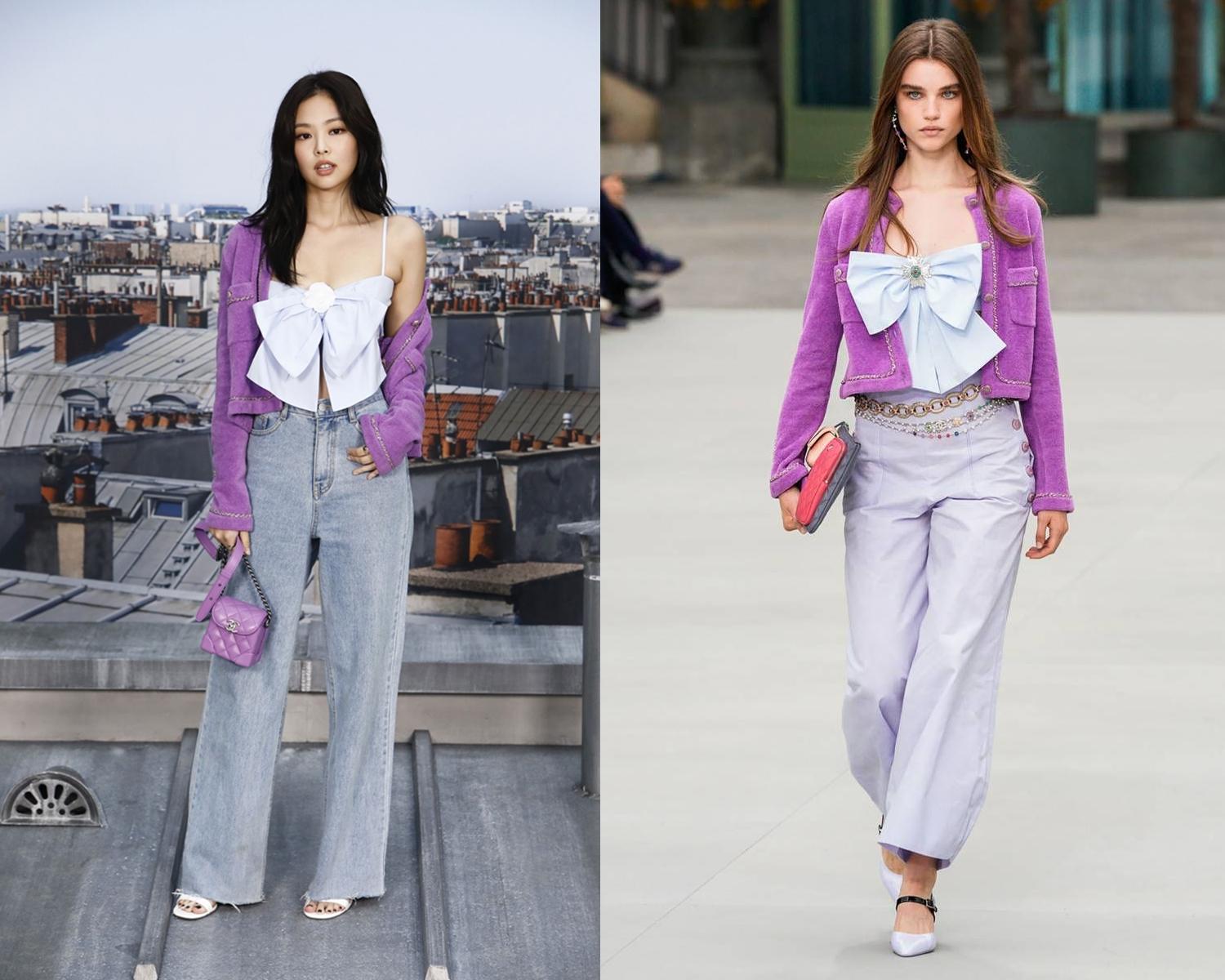 thời trang hàn quốc jennie chanel