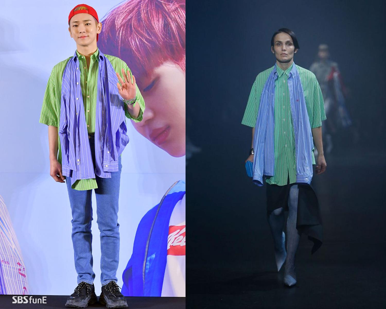 thời trang hàn quốc shinee key balenciagA