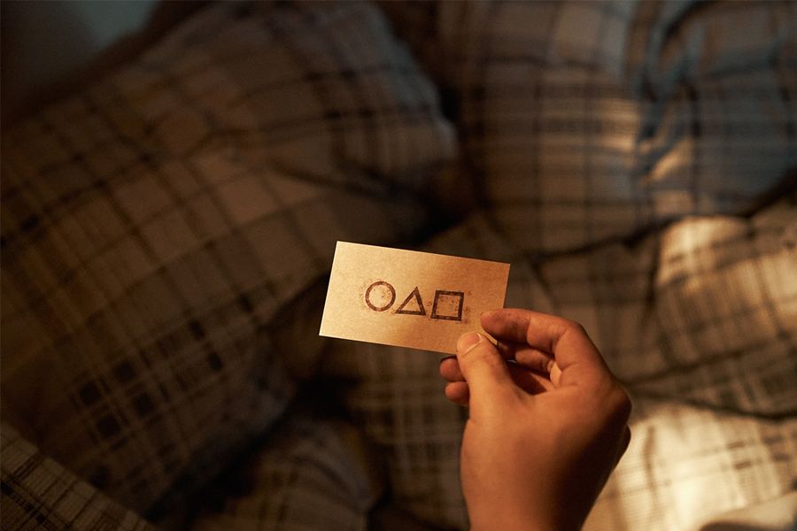 Netflix squid game korean drama 2026 business card