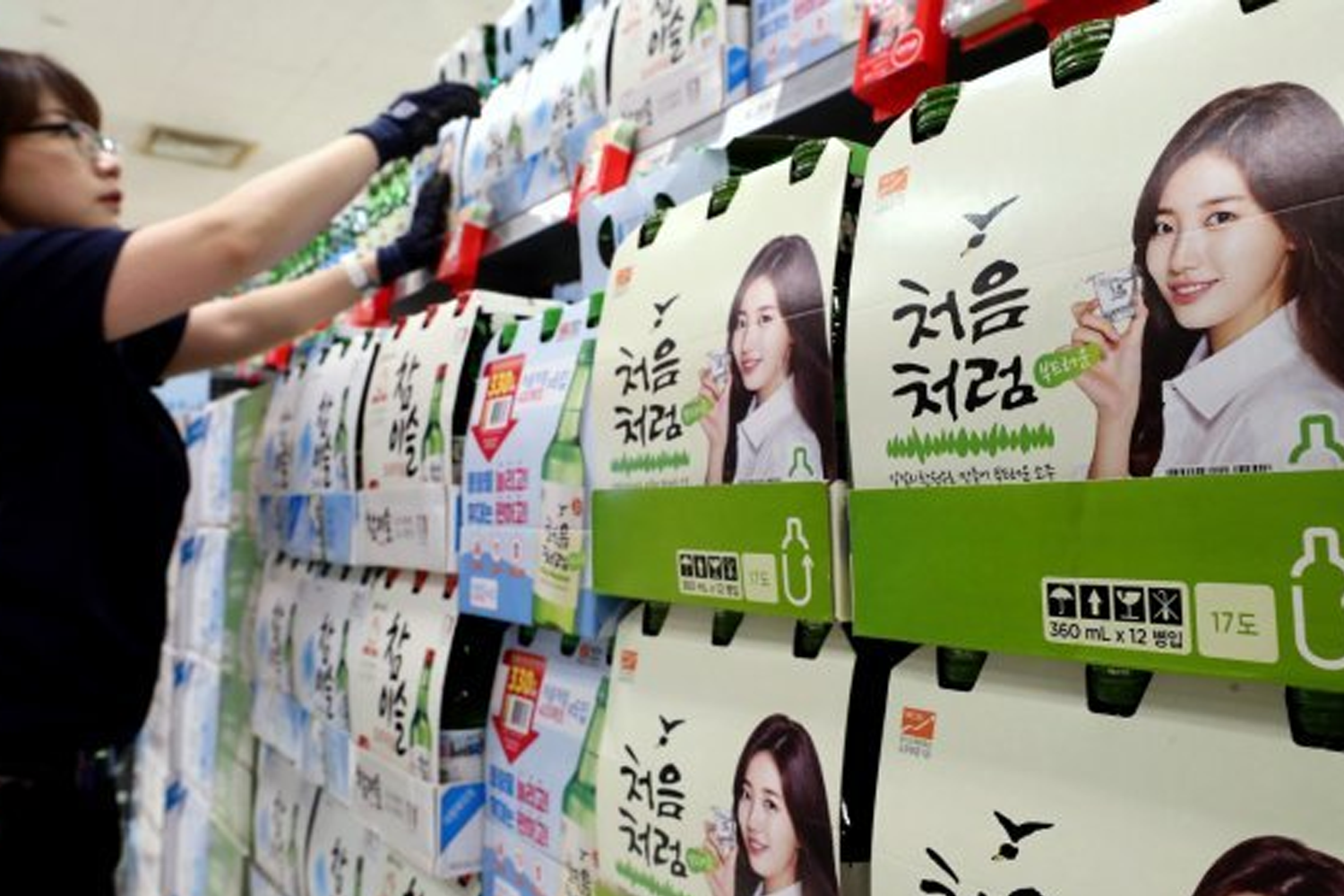 韓國燒酒初飲初樂代言人