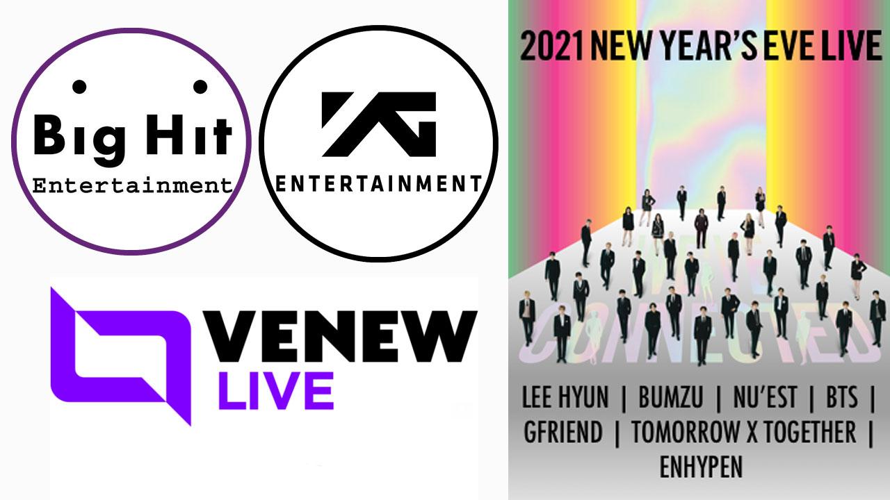 VenewLive สตรีมมิ่งแพลตฟอร์มใหม่จาก Big Hit & YG Ent.