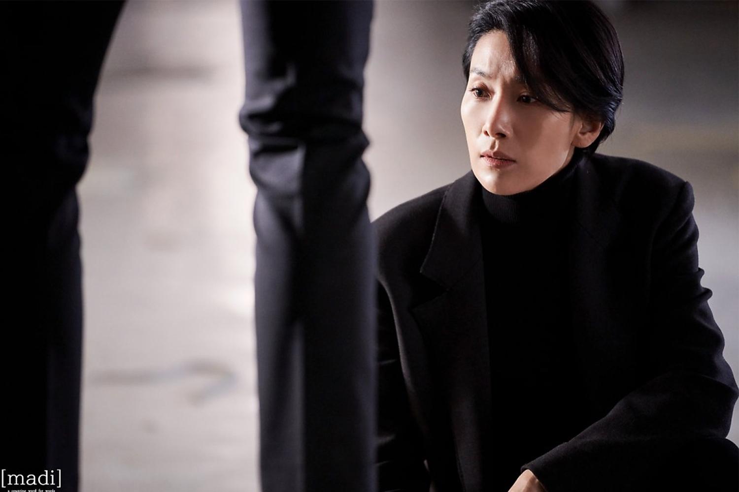 คิมซอฮยอง นักแสดงเกาหลีใต้อยู่ในภาพที่ถ่ายที่คังนึง