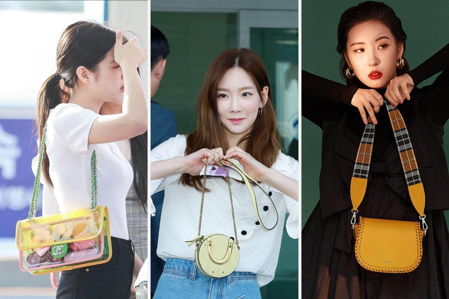 Túi màu vàng  hàn quốc