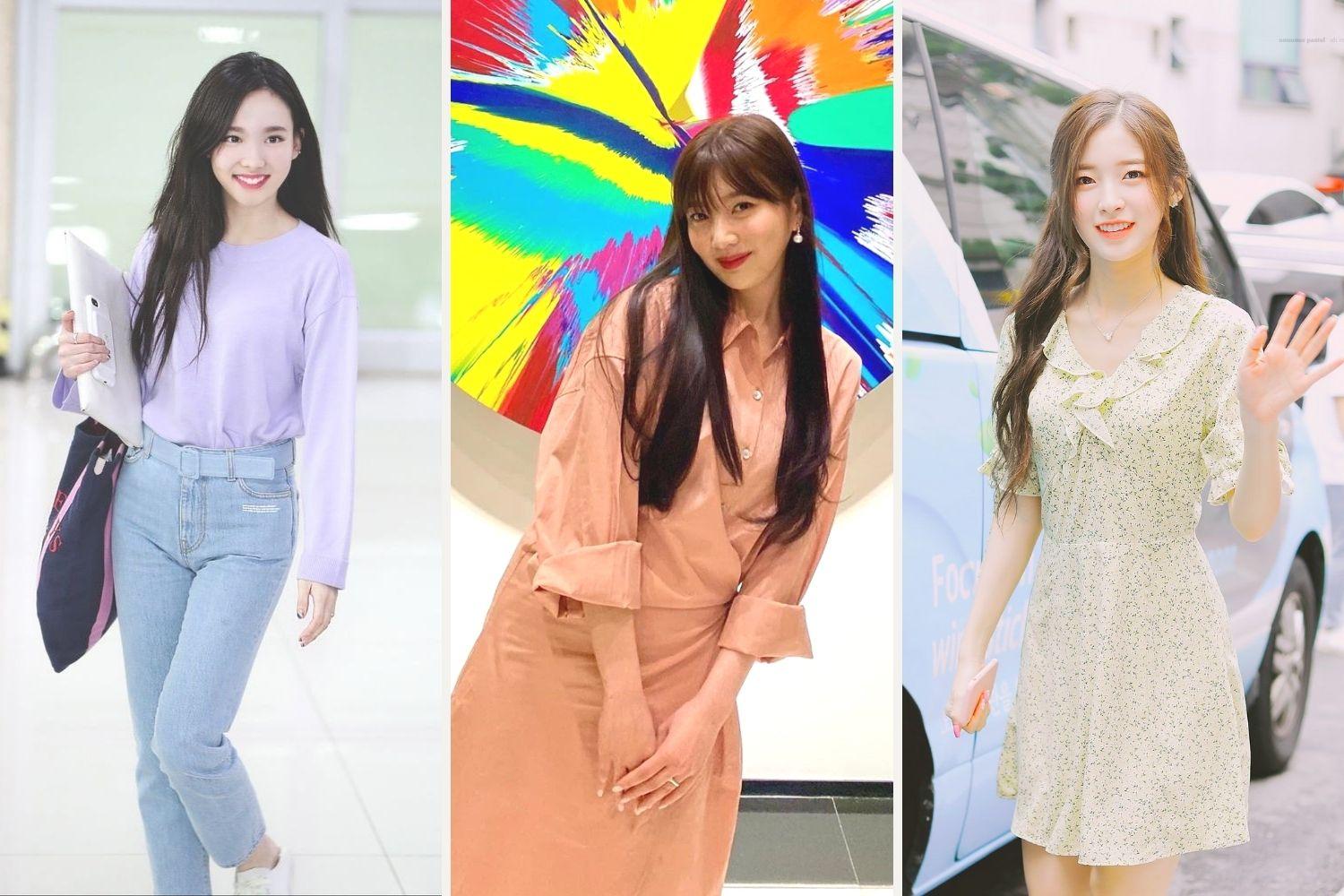 Quần áo màu pastel  hàn quốc