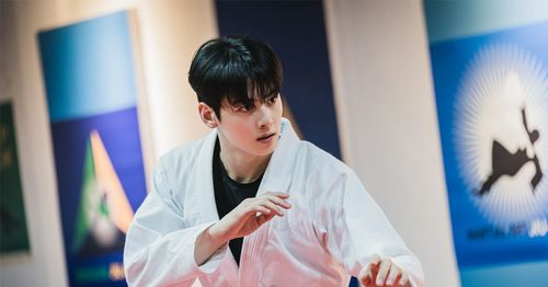 cha eunwoo taekwondo scene in kdrama true beauty