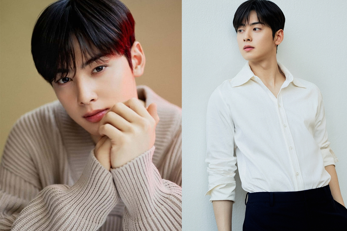 cha eun woo as a model