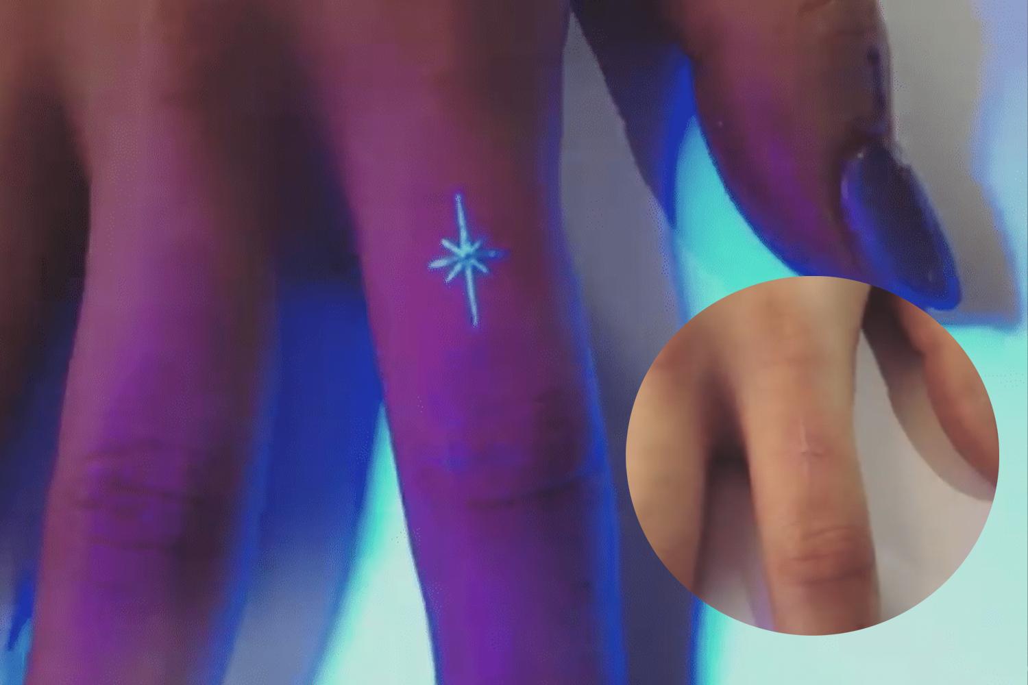 Hình xăm tia UV của SNSD Taeyeon