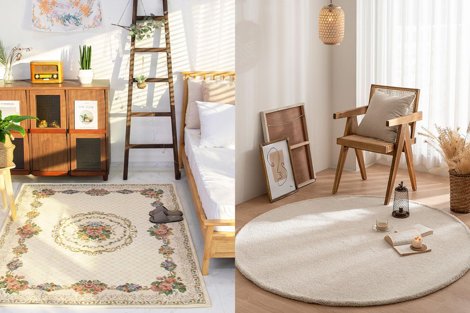 Verschiedene Teppiche in klassischen und modernen Stilen, bringen Behaglichkeit und Stil in den Wohnraum.