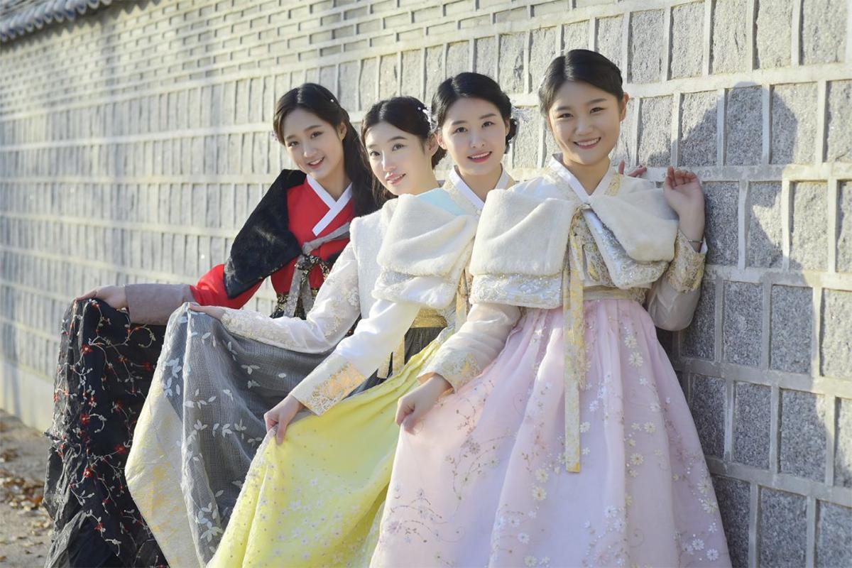 Winter hanbok outlet