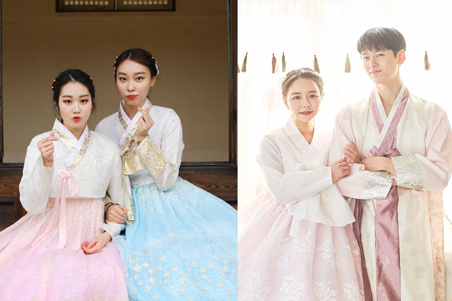 韓國 全州韓屋村 韓服男