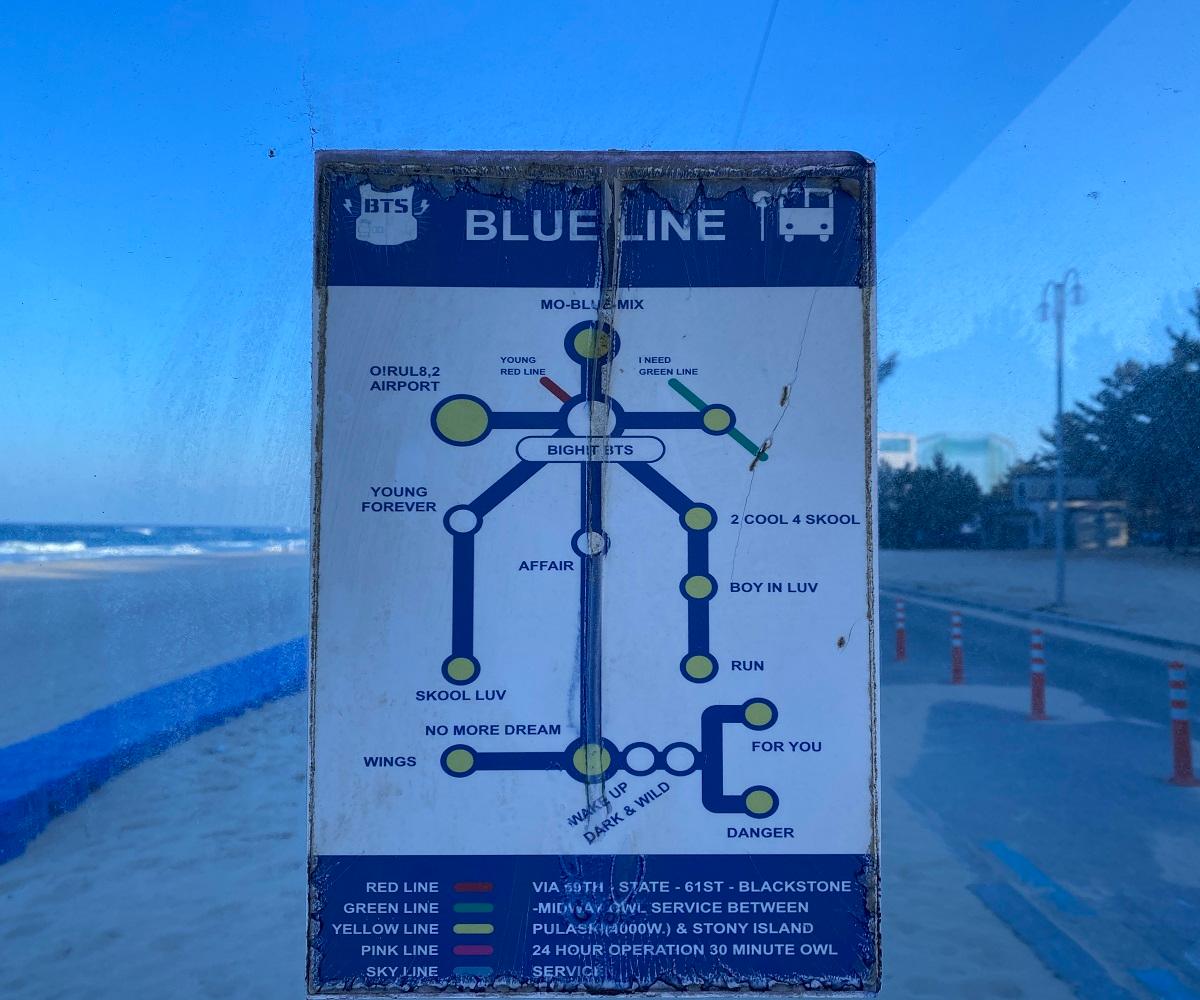 トッケビ、トッケビロケ地、トッケビロケ地ツアー、韓国ドラマ、韓国ドラマロケ地、トッケビ撮影地、カンヌン、江陵、江陵旅行、江陵観光、トッケビツアー、コン・ユ、キム・ゴウン、イ・ドンウク、韓国観光地、韓国地方、BTS、春の日、Spring Day、BTSジャケット写真、BTSジャケット写真撮影地、BTS停留所、BTSバス停