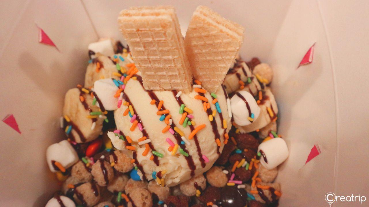 Beautifully presented cereal dish at Midnight in Seoul, highlighting their specialty in breakfast creativity and style.