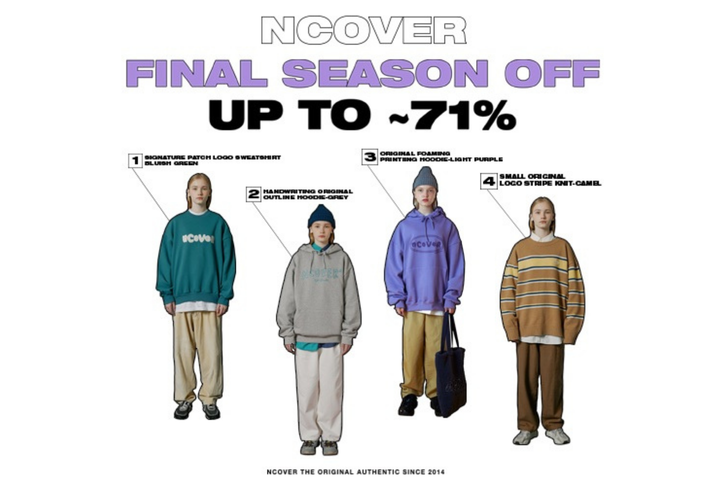 giảm giá sale hàn quốc quần áo ncover