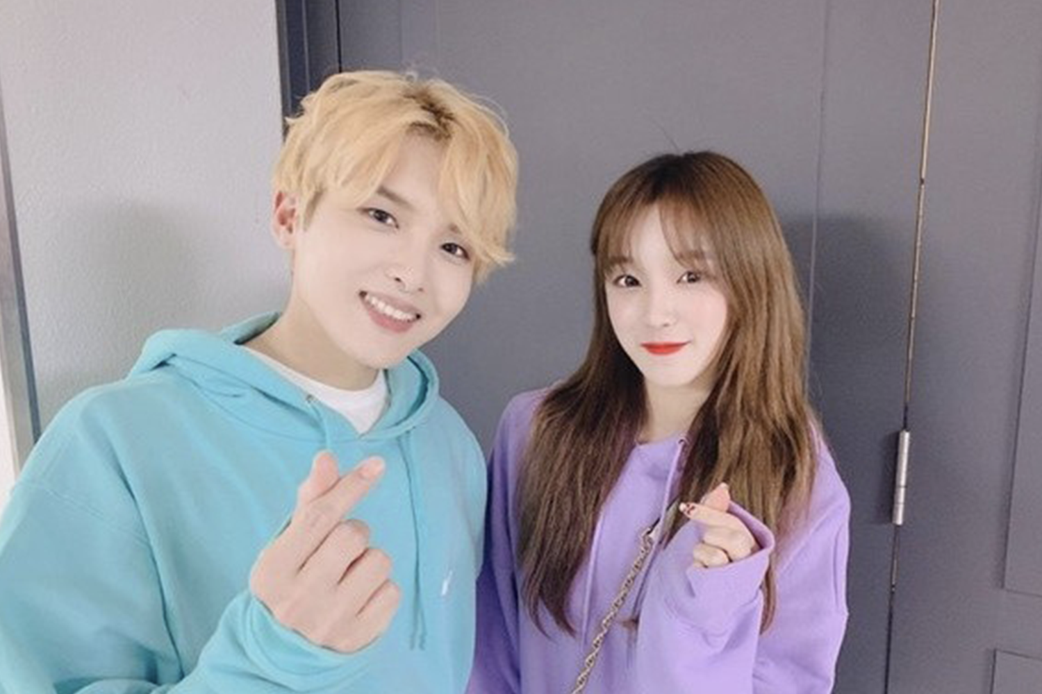 (G)I-DLE的雨琦崇拜Super Junior厲旭的圖片