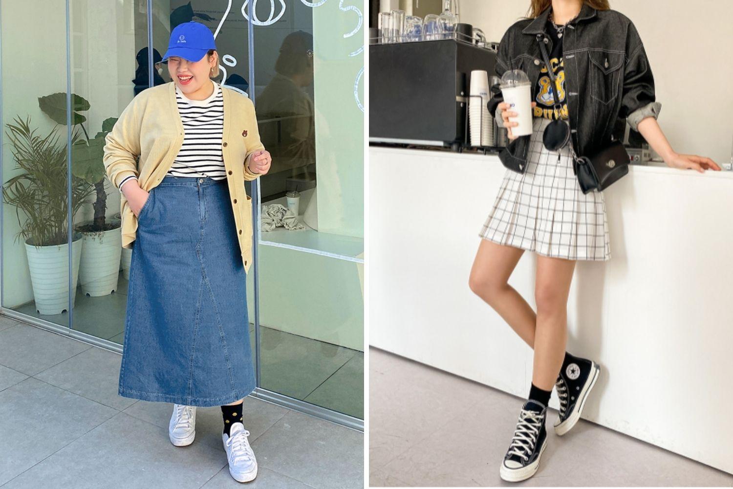 chân váy hàn quốc 