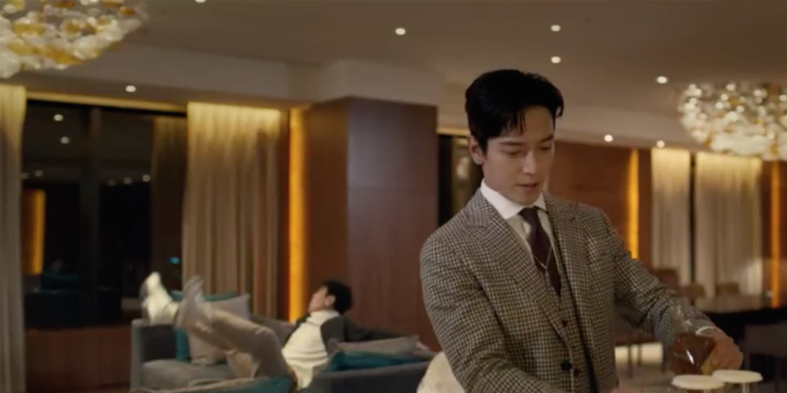 首爾的奢華酒店室內景色，康拉德酒店拍攝地的一部分