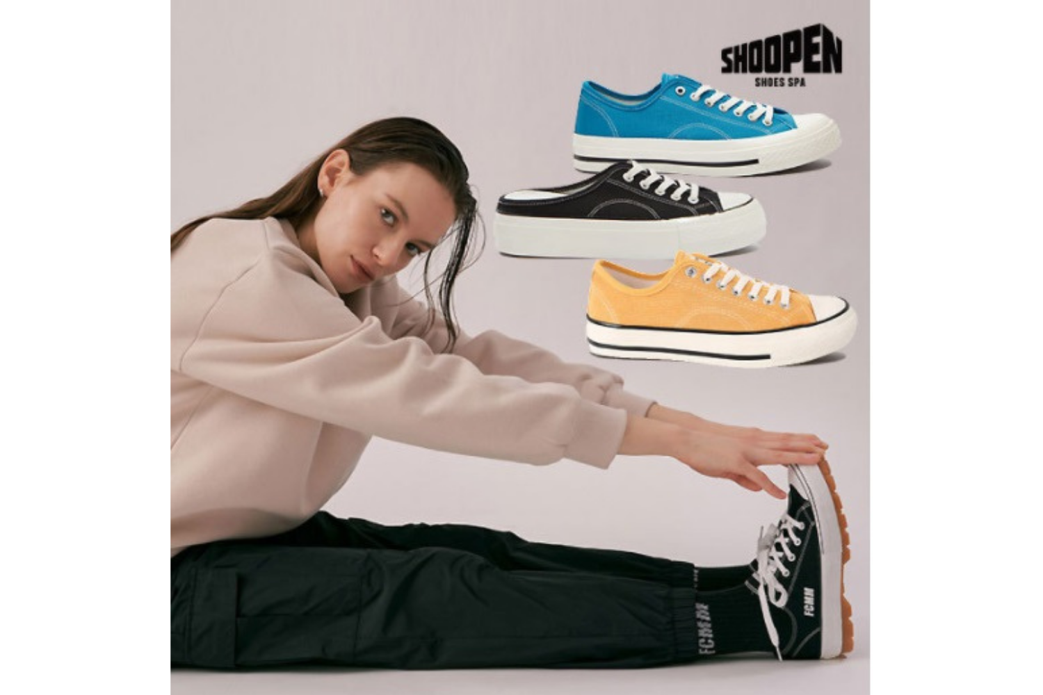 giảm giá sale hàn quốc tháng 3 giày shoopen