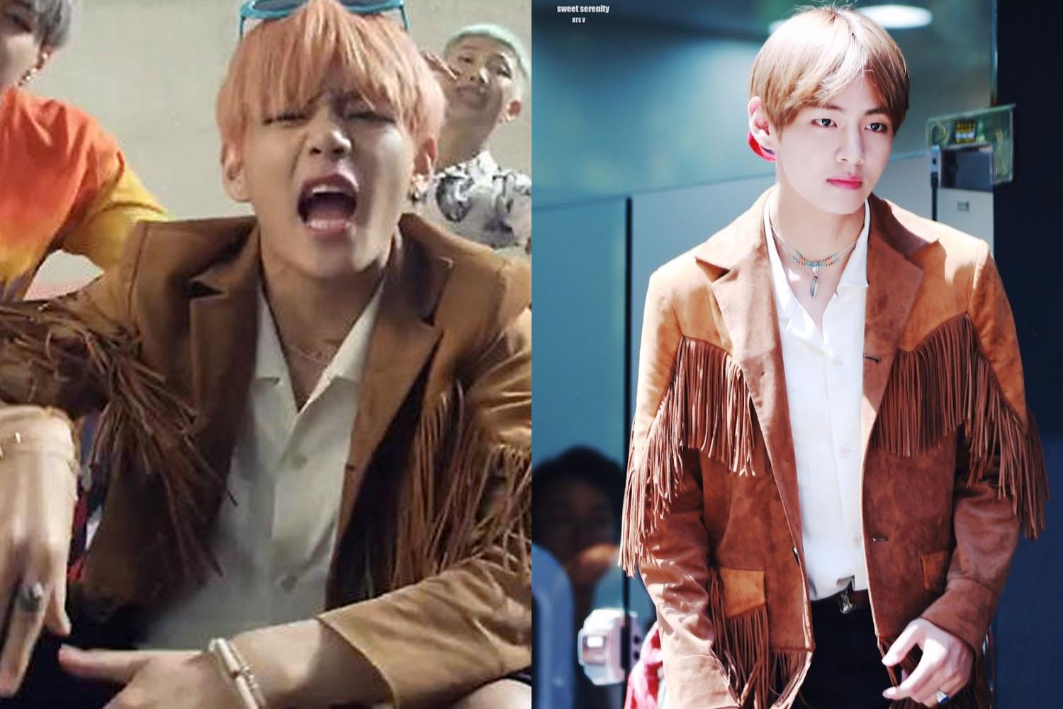 V BTS เอมวี Fire