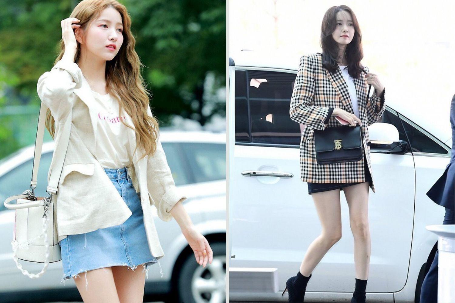 yoona mặc blazer