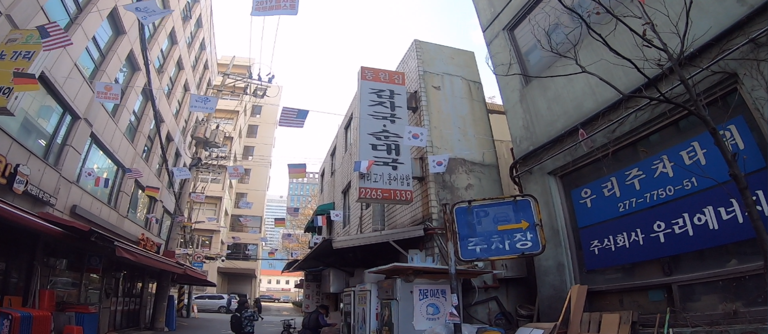 korea, seoul, euljiro, myeongdong, dongwonjib, gamja, soup, tang, sewoon, cafe, jan, bar, manseon hof, restaurant, street food, travel, tour, oppa