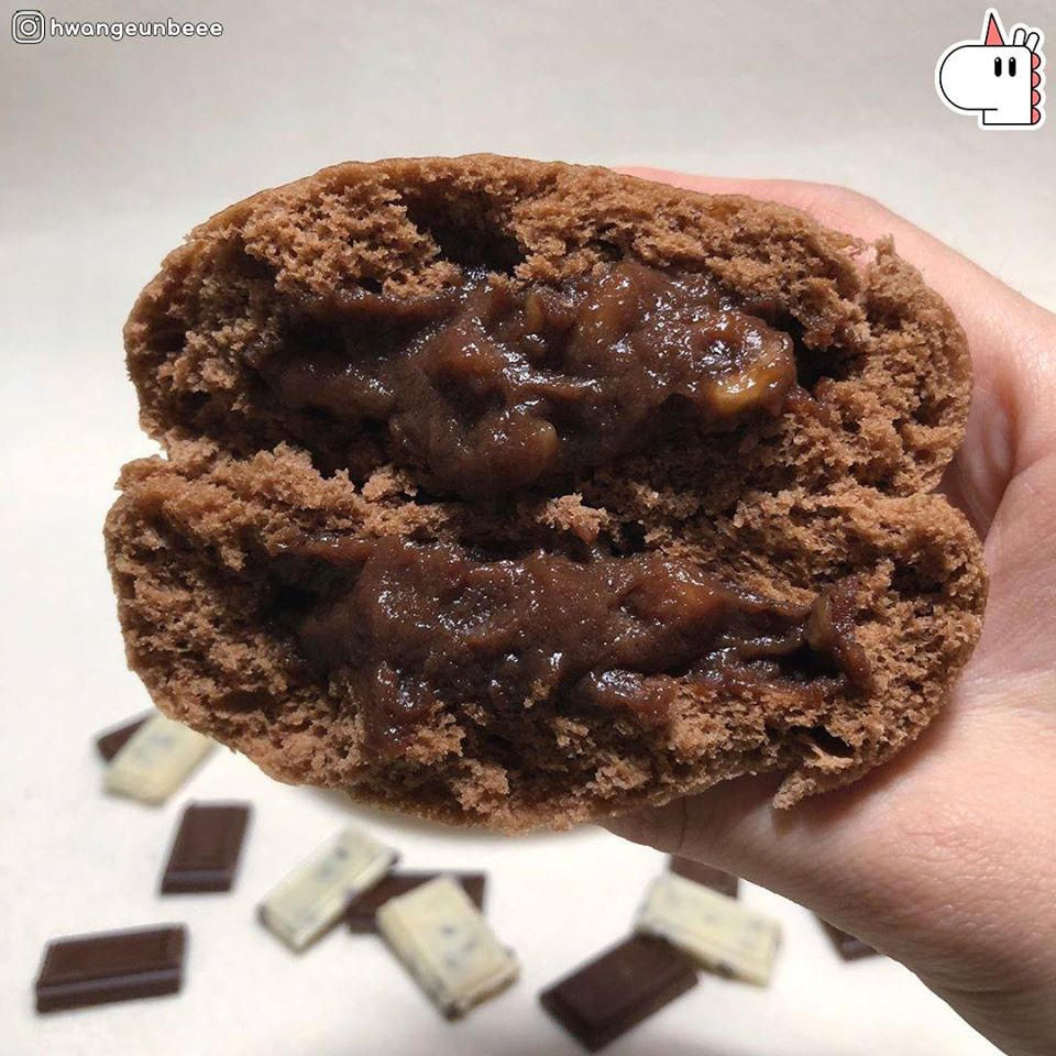 HERSHEY'S巧克力馒头内馅展示