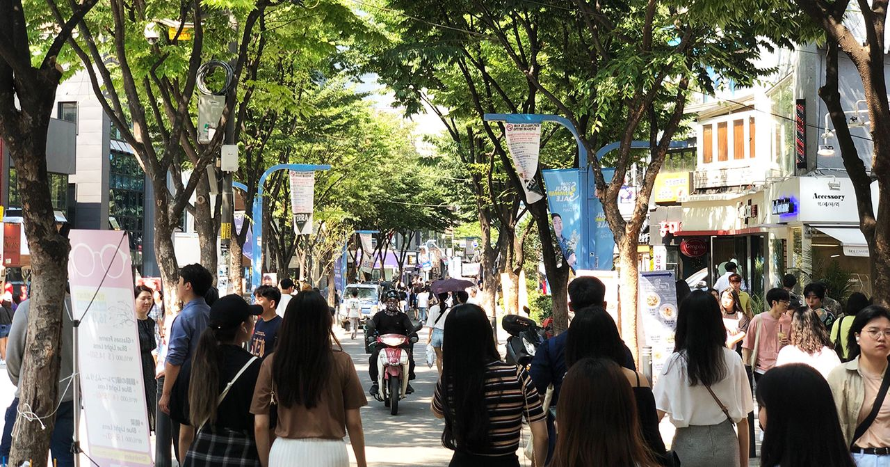 ทานมื้อเช้าที่ฮงแด 