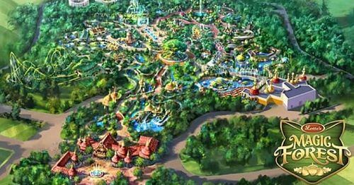 Busan Lotte World | "Magic Forest", 4 times the size of Seoul Lotte World, opening next year!