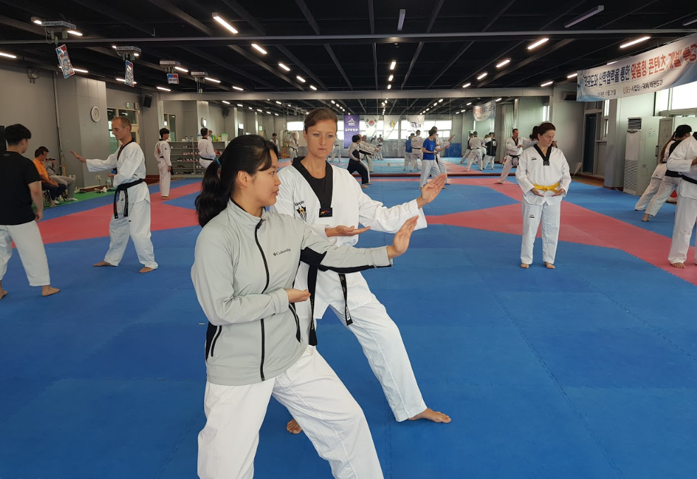 Daegu Combat Taekwondo | Taekwondo combat skill lesson