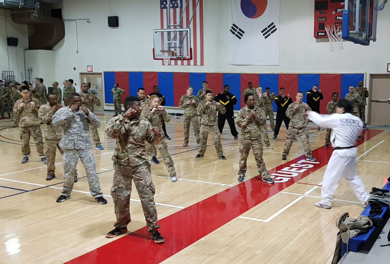 Daegu Combat Taekwondo | Taekwondo combat skill lesson