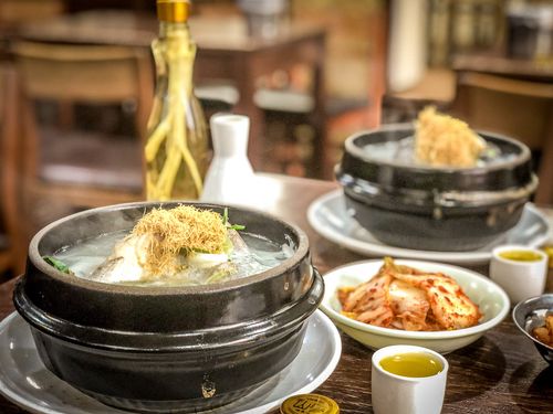 Baekje Samgyetang | Best chicken soup in Myeongdong