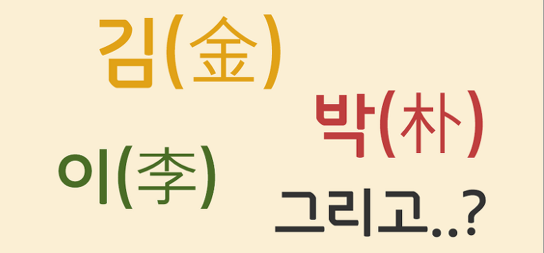 韓国のよくある苗字 珍しい苗字 Creatrip