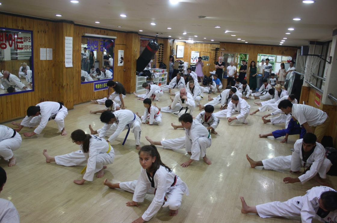 Daegu Combat Taekwondo | Taekwondo combat skill lesson