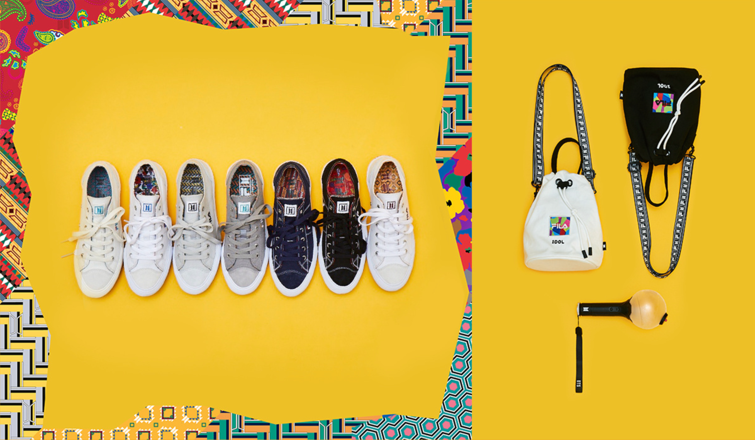 FILA x BTS | Love Yourself Collection, Designed inspired by