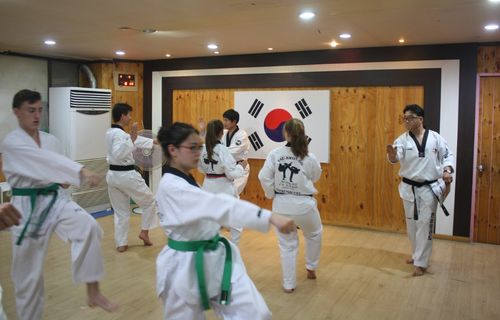 Daegu Combat Taekwondo | Taekwondo combat skill lesson