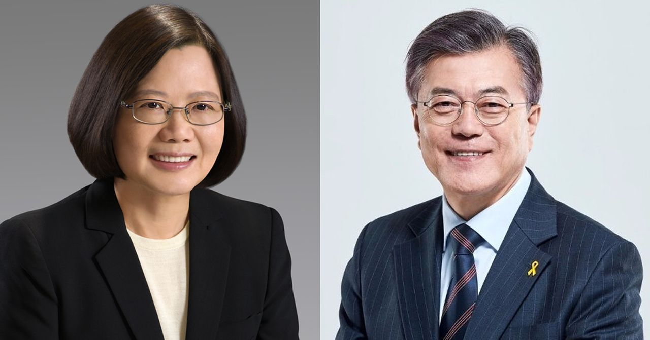 兩位政府高級官員的正式官方肖像