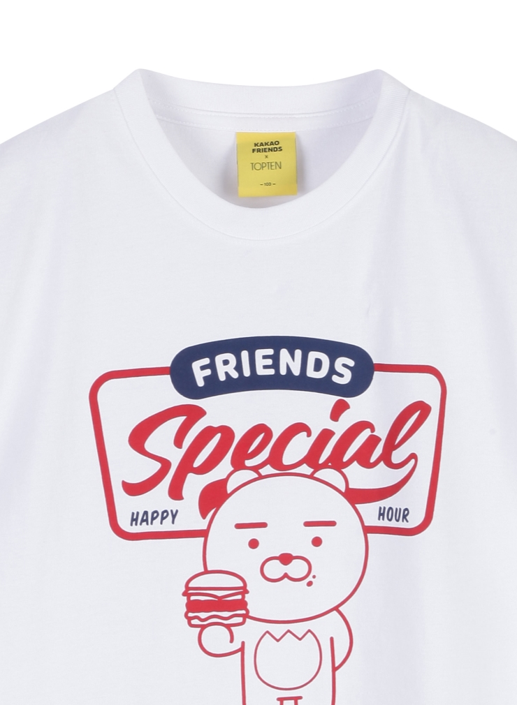 カカオトーク、カカオフレンズ、ライアン、韓国、トップテン、TOPTEN、Tシャツ、カカオコラボ、カカオTシャツ、韓国旅行、韓国お土産、